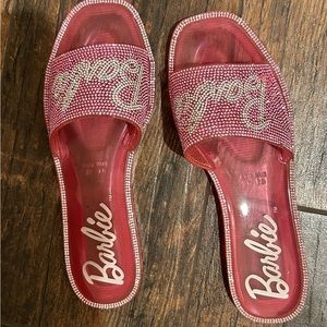 Barbie X Forever 21 pink Sandals size 10